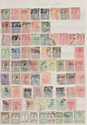 Ref 1060 timbres roumanie - ,