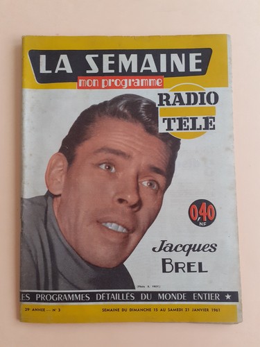Revue semaine radio tele - radio, /