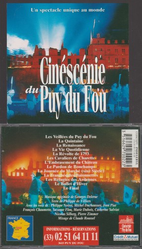 Cinéscénie puy fou cd - puy,