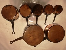 Serie 7 casserolles cuivre
