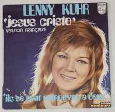 45 tours vinyle LENNY KUHR Jesus Cristo version française