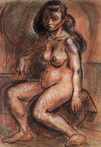 Grand dessin ancien - dessin,