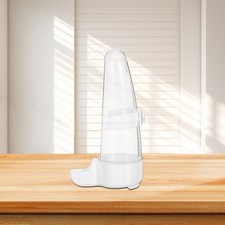 Lot de 2 mangeoires à eau automatiques en plastique pour perruches