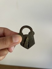 Ancien Petit Cadenas en Fer - Vintage - L4,5cm