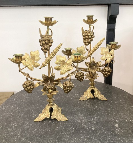 Paire bouquets autel en - paire, de