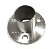 Platine inox Satinée Pour tube 42.4mm Angle 90° inox 304 - A2 Embase Garde Corps