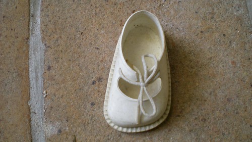 Chaussure gauche pour baigneur - chaussure,