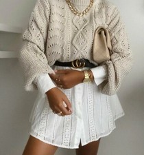 Robe Ceinturée Brodée