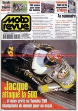 MOTO REVUE 3452 HONDA VFR 400 SUZUKI SV 650 CAGIVA YAMAHA YZR 250 Olivier JACQUE