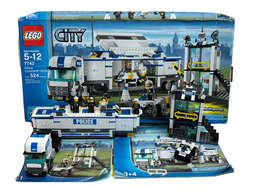 Lego city 7743 police command - city,