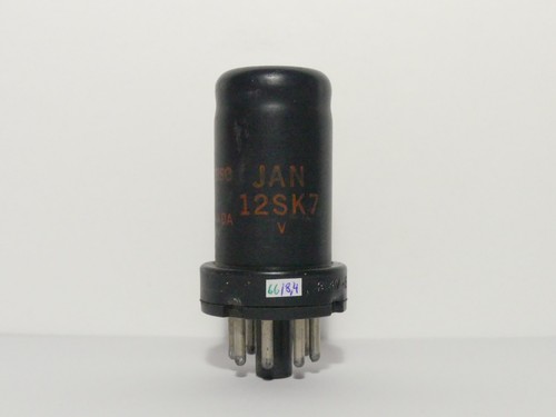 12sk7 westinghouse nos - 12sk7,