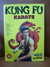 ALBUM D'IMAGES VIGNETTES KUNG FU KARATE INCOMPLET  BRUCE LEE NO PANINI