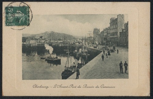 Cpa cherbourg avant - cpa, cherbourg,