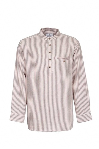 Chemise grand père - chemise, rouge