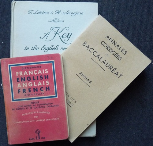 Livres scolaires anglais - livres,