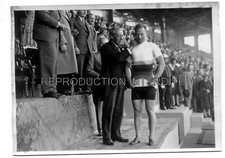 PHOTO MEURISSE - 1930 - CYCLISME - LUCIEN MICHARD - CHAMPION DEMI FOND