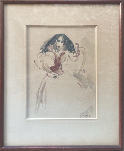 Tableau peinture cadre 20è - cadre,