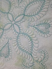 Couette à broder à la