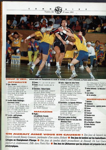 Equipe magazine 581 1993 - l'equipe,