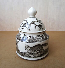 Beau sucrier en porcelaine de