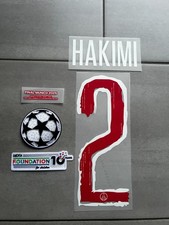 Flocage HAKIMI #2 PSG Maillot
