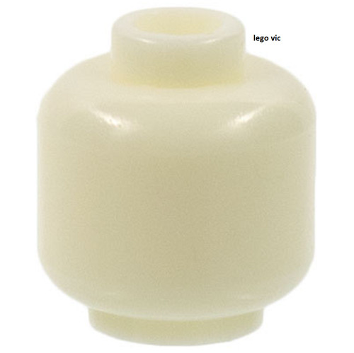 Lego 3626 minifigure head - x3,