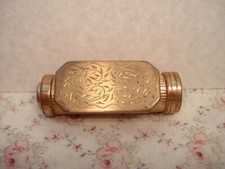 Étui Minaudière Porte Rouge à Lèvres ancien  Corona Paris