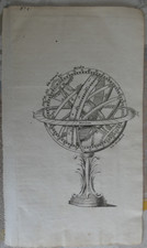 CARTE issue de l'atlas GUTHRIE Abrégé géographie universelle 1808 mappemonde