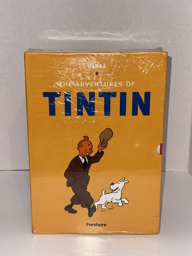 Tintin paperback boxed set - tintin,