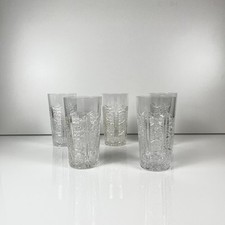Set 5 verres Highball cristal