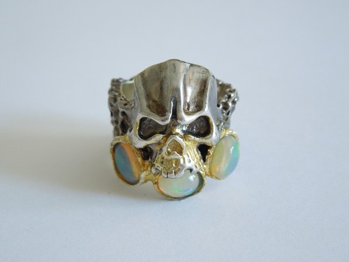 Bague totenkopf opale welo - totenkopf,