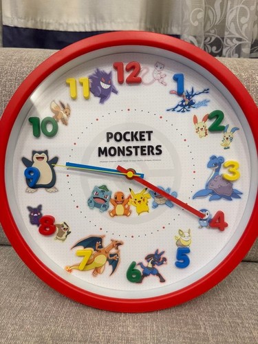 Horloge murale pokemon - horloge,