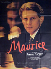 MAURICE - IVORY / WILBY - HOMOSEXUALITY / LGBT - ORIGINAL LARGE MOVIE POSTER