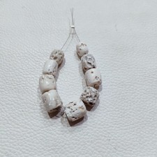 Perles de corail blanc de mer