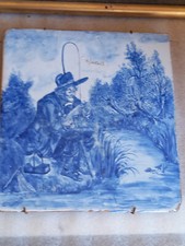 Ancien et rare carreau en