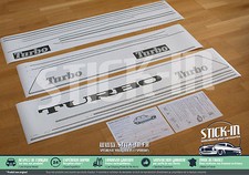 5 Alpine Turbo 1982/1984 - Set complet Autocollants Stickers Decals R5