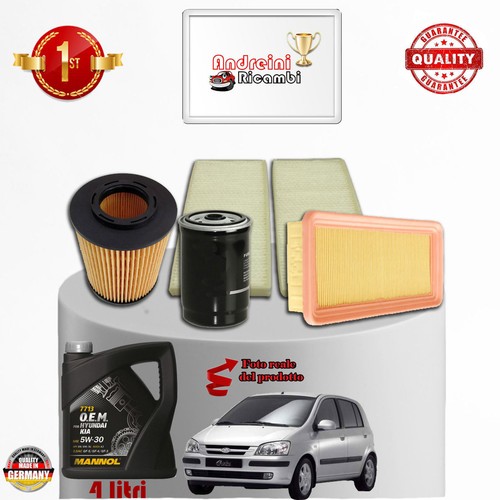 Kit filtre huile - filtre, hyundai