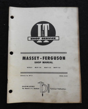1982 Massey Ferguson MF1105 MF1135 MF1155 Tracteur I T Service Magasin Manuel