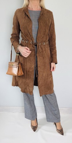 Rare manteau léger - en, cuir
