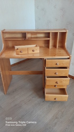 Bureau ancien bois avec - ancien,