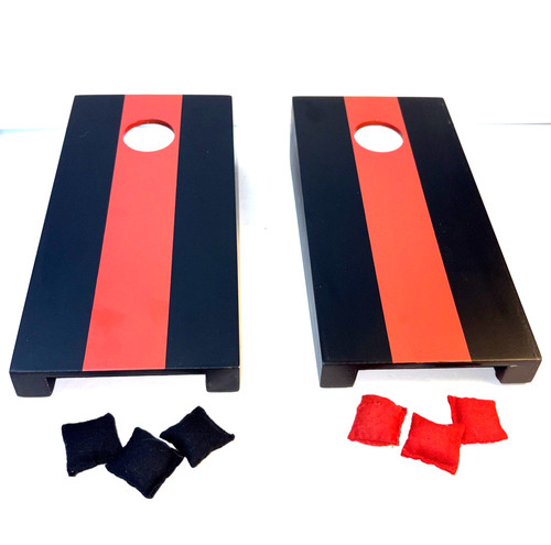 Table top toss cornhole - table,
