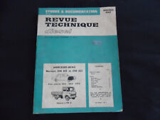 RTA diesel – MERCEDES BENZ Moteurs OM 615 et OM 621 – 1971