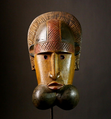 Grand masque dogon bois - masque, en