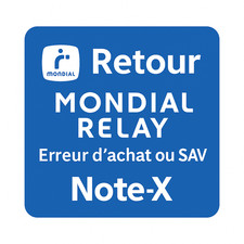 BON DE RETOUR TAIRF SPECIAL POUR ACHAT CHEZ NOTE-X 2,49€