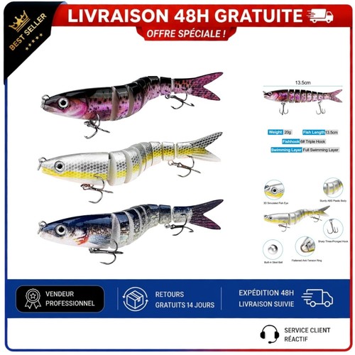 Leurres poissons nageurs - leurres,
