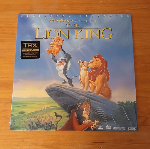 The lion king laserdisc - lion, ntsc