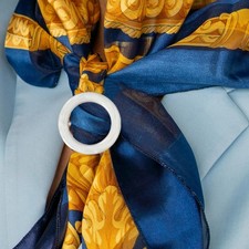  4 Pcs Attache Foulard Clips