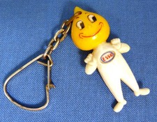 Porte-clés, Key ring - ESSO OIL DROP - Garçon / Boy - Plastique -