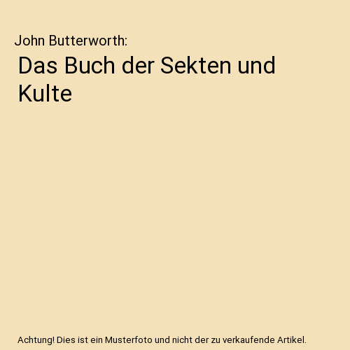 Das buch der sekten und - buch,