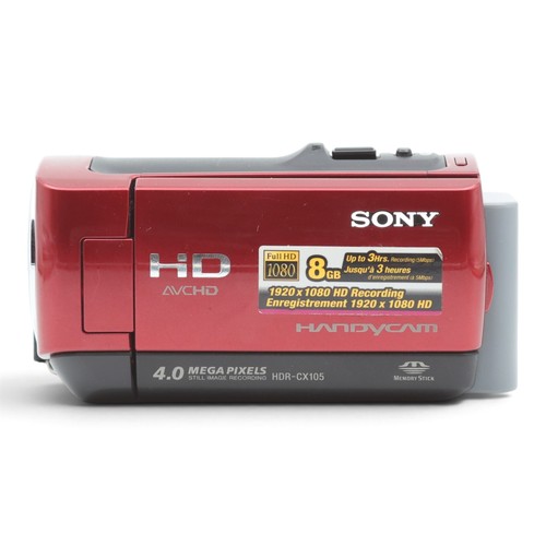 Sony handycam hdr cx105e - sony,